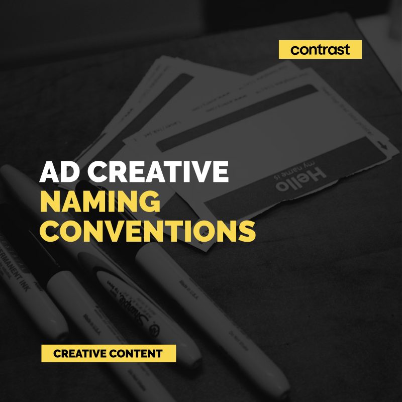 Image for The Importance of Naming Conventions for Ad Creative