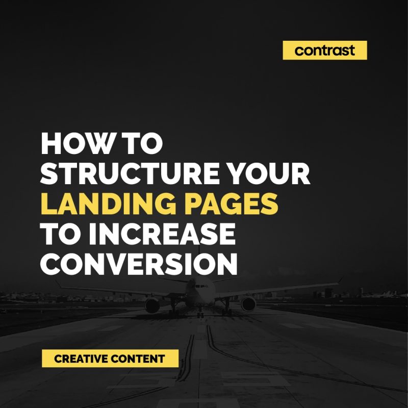 Image for How to structure your landing pages to increase conversion
